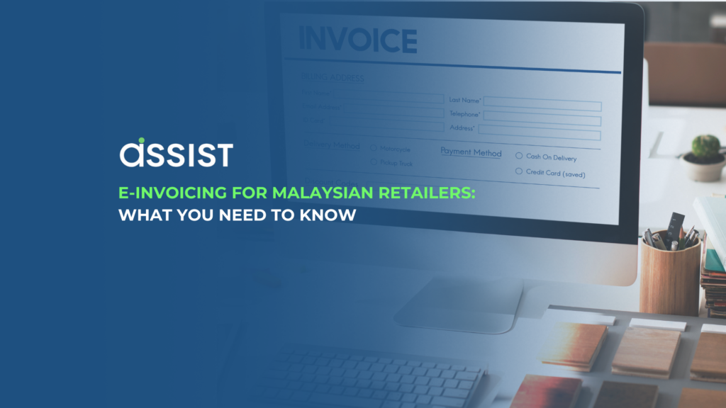 E-Invoicing for Malaysian Retailers - Digital Invoice Concept