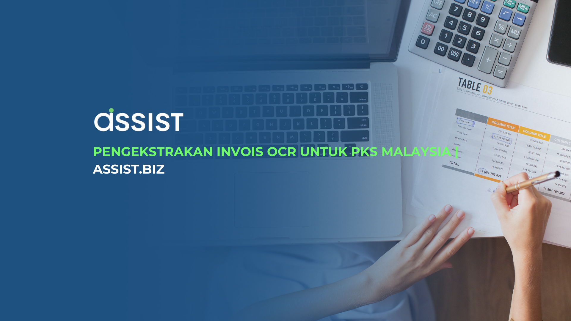 Pengekstrakan Invois OCR untuk PKS Malaysia | Assist.biz