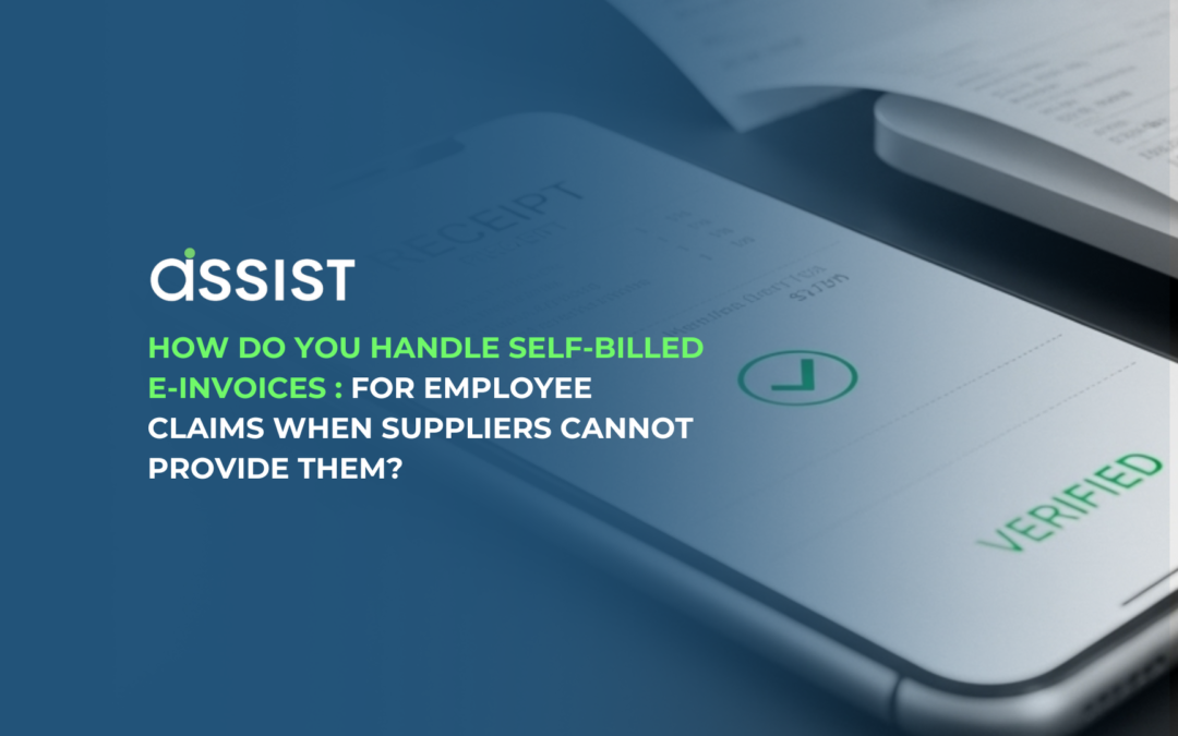How Do You Handle Self-Billed E-Invoices for Employee Claims When Suppliers Cannot Provide Them?