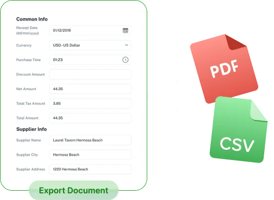 Data export